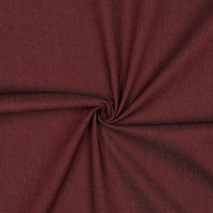Denim fabric with elastane - burgundy shade 270 g/m²