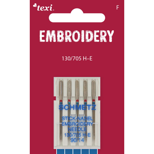 Õmblusmasinate tikud tikkimiseks SCHMETZ EMBROIDERY NEEDLES-Nr.90 (5tk.)