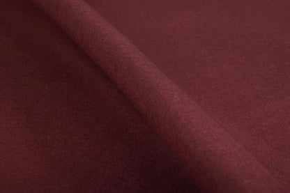 Felt fabric in rolls, soft, 1mm - burgundy 220 g/m²