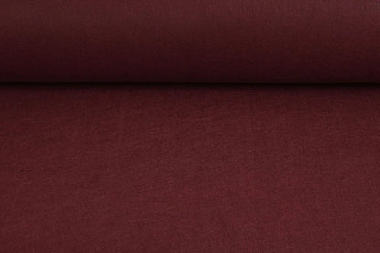 Felt fabric in rolls, soft, 1mm - burgundy 220 g/m²