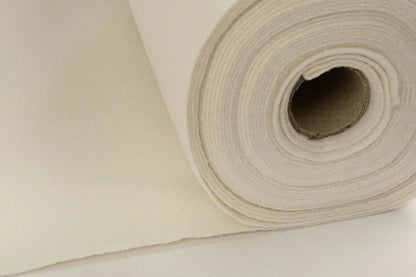Tissu en feutre en rouleaux, doux, 1 mm - vanille 220 g/m²