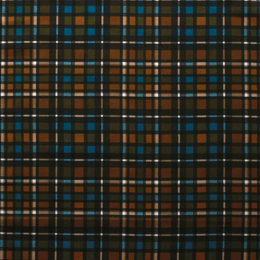 Attēls ar Flanelis - rūtains 165 g/m² – pieejams Šarlotes audumi