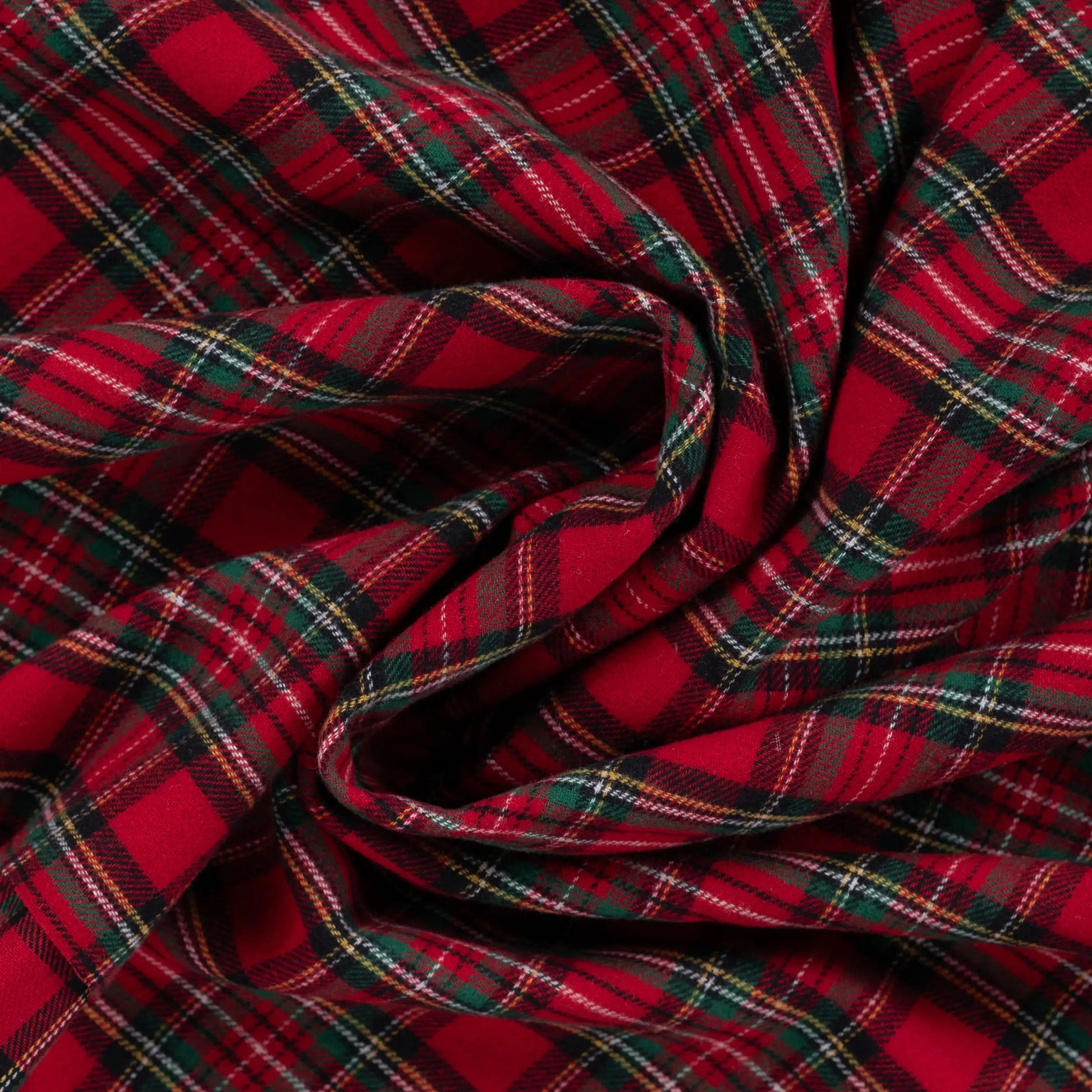 Image avec flanelle - rouge à carreaux 135 g/m² – disponible chez Šarlotes audumi
