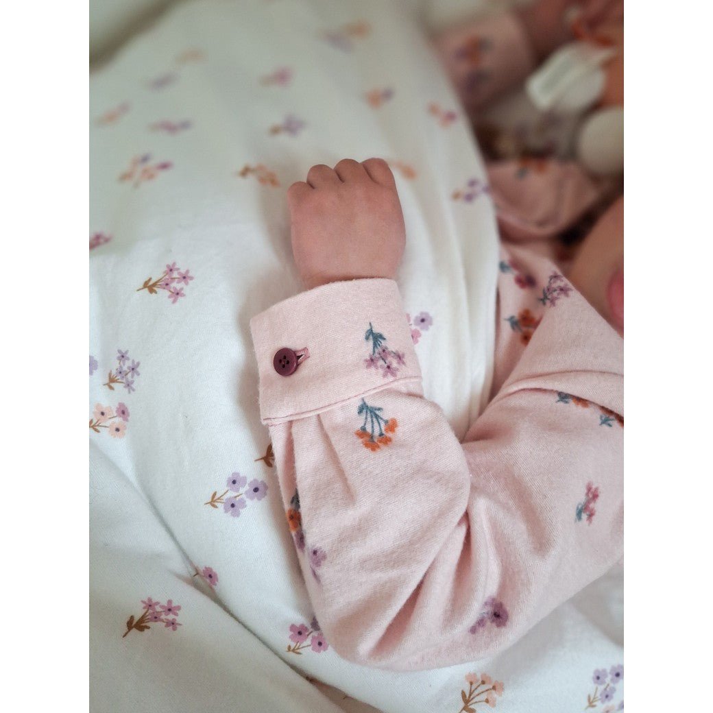 Attēls ar Flanelis - ziedi 165 g/m² – pieejams Šarlotes audumi