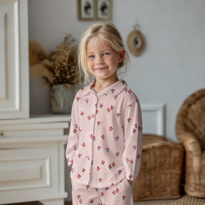 Image de flanelle à fleurs 165 g/m² – disponible chez Šarlotes audumi