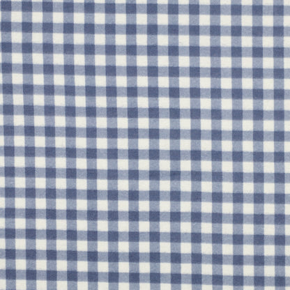 Image avec flanelle - à carreaux bleus 165 g/m² – disponible chez Šarlotes audumi