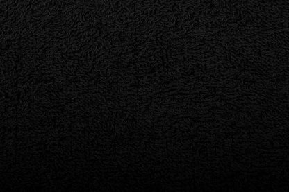 Frotē audums - melns 350 g/m²