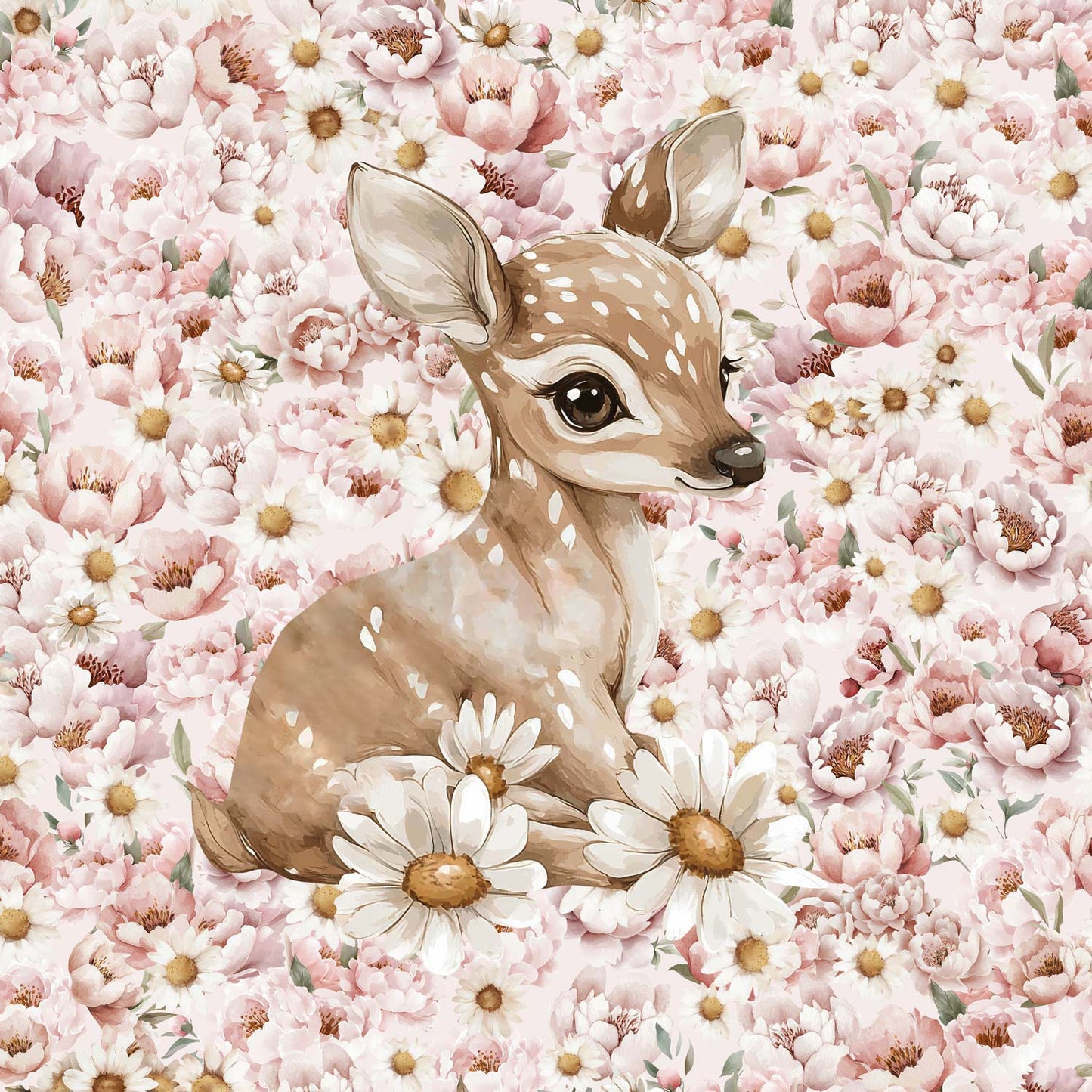 Aaskehakanga paneel 40x50 cm – lilleline metskits 250 g/m²