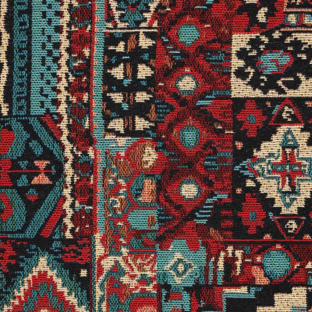 Attēls ar Gobelēns - boho raksts 360 g/m² – pieejams Šarlotes audumi