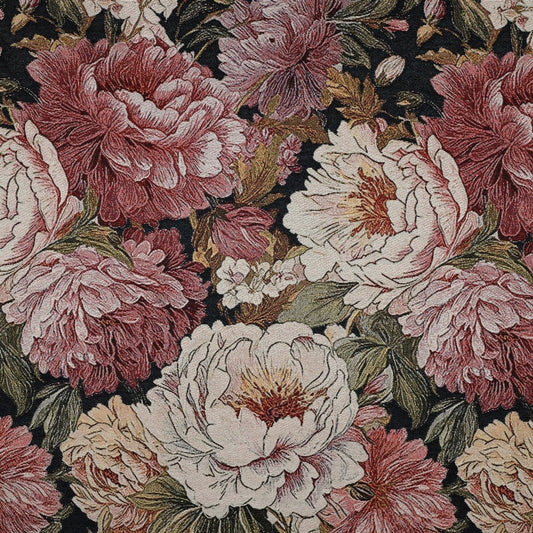 Attēls ar Gobelēns - peonijas 310 g/m² – pieejams Šarlotes audumi