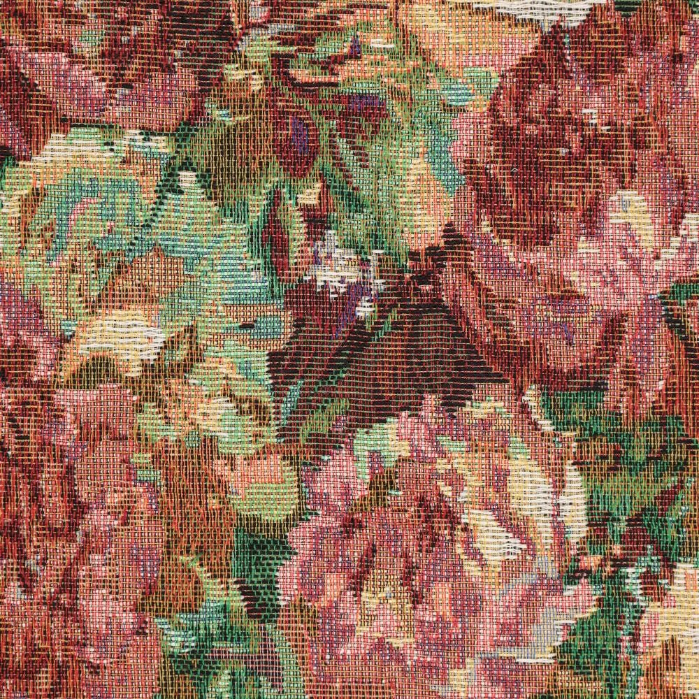 Attēls ar Gobelēns - puķes 350 g/m² – pieejams Šarlotes audumi