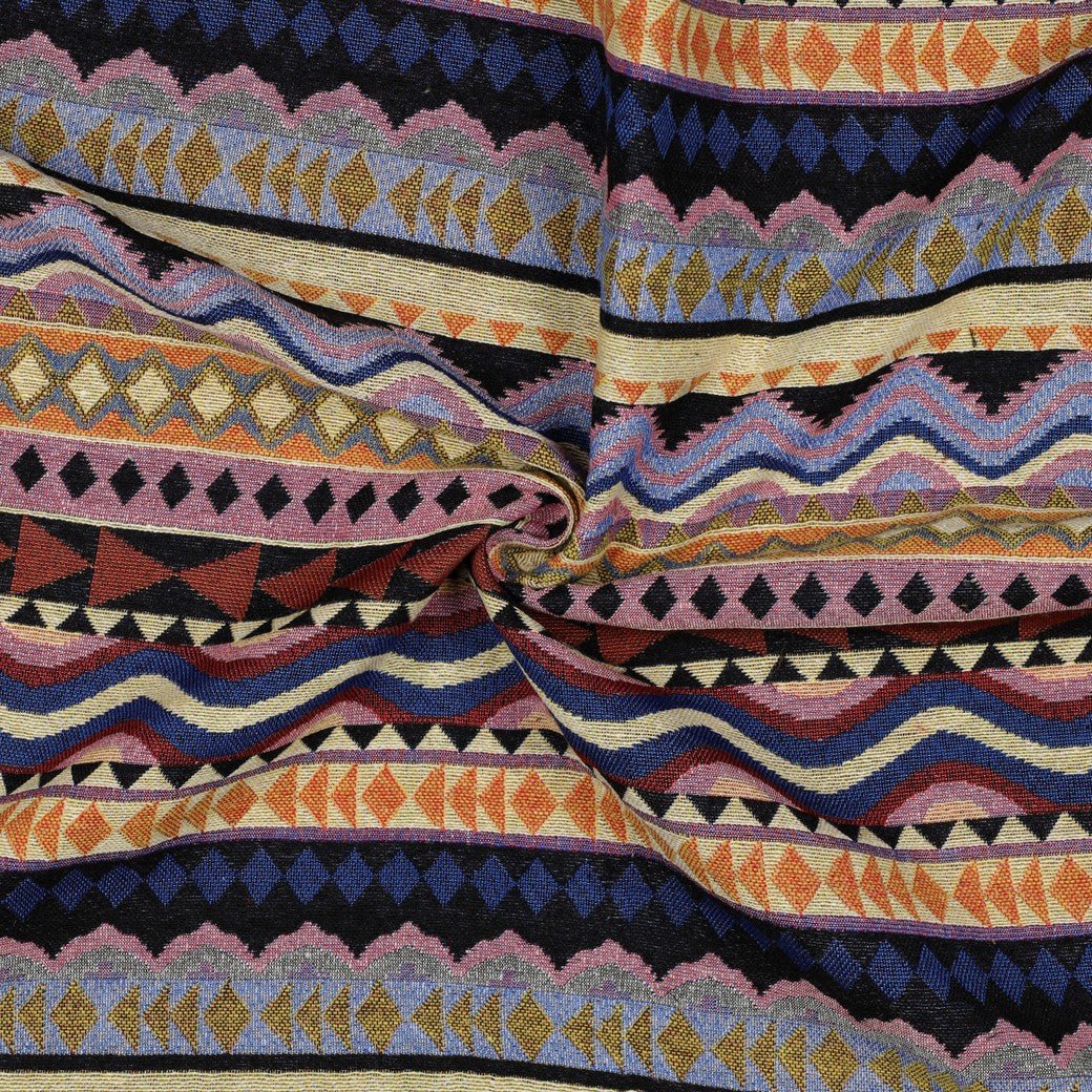 Attēls ar Gobelēns - raibs raksts 250 g/m² – pieejams Šarlotes audumi