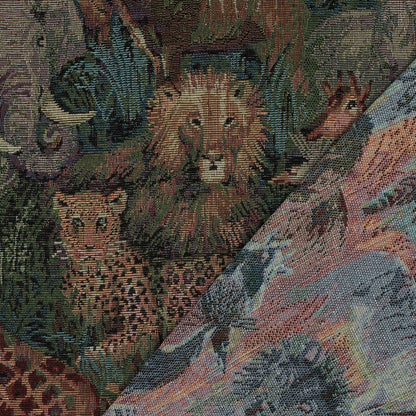 Gobeläänpilt safari teemal 360 g/m² – saadaval Šarlote kangad