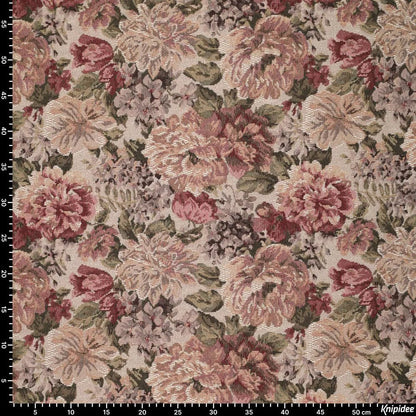 Gobelään - vintage lilled 260 g/m²