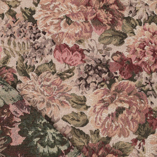 Gobelēns - vintage ziedi 260 g/m²