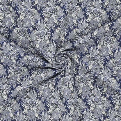 Pilt gobelääniga – sinine elegantne muster 260 g/m² – saadaval Šarlote kangad