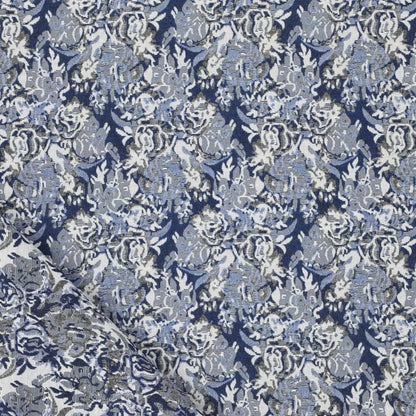 Pilt gobelääniga – sinine elegantne muster 260 g/m² – saadaval Šarlotes audumi