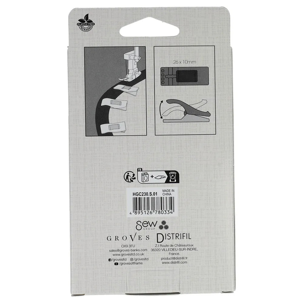 Attēls ar Hobby Gift Create QuiltClip auduma knaģi 26x10 mm 30 gab. – pieejams Šarlotes audumi
