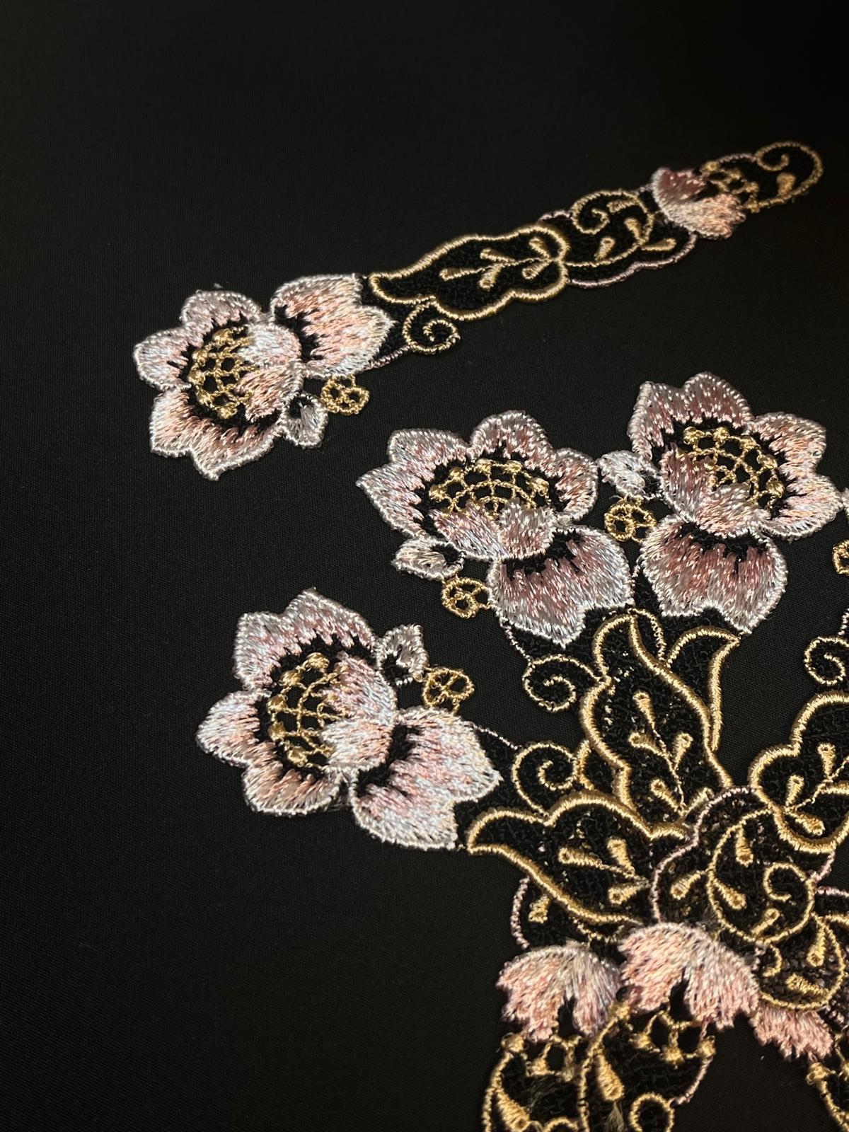 Image of patch/sewn-on patch 12 x 3.5 cm – available at Šarlotes audumi