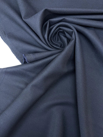 Tissu de costume italien en nid d'abeille | 85% laine | 15% polyamide | 225 g/m² | 153 cm