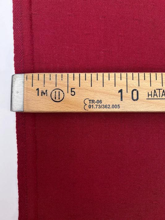 Itālijas žakarda kostīmaudums | 65% vilna | 35% poliesters | 190 g/m² | 150 cm | Sarkans