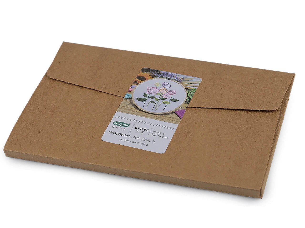 Attēls ar Izšūšanas komplekts ar iepriekš apdrukātu motīvu|dažādu dizainu – pieejams Šarlotes audumi