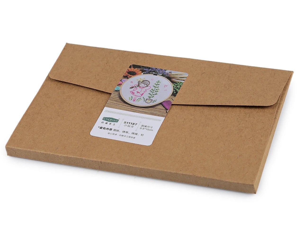 Attēls ar Izšūšanas komplekts ar iepriekš apdrukātu motīvu|dažādu dizainu – pieejams Šarlotes audumi