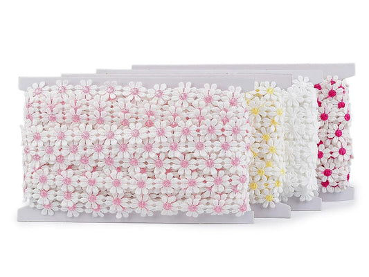 Pilt tikandiga dekoratiivpael karikakardega, 15 mm – saadaval veebipoes Šarlotes audumi