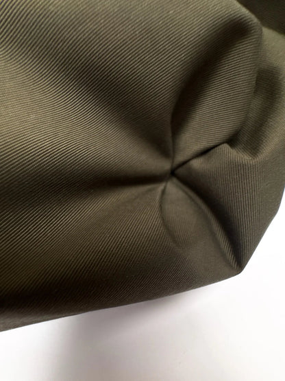 Image of Japanese polyamide membrane twill fabric – green | 100% polyamide | 150 g/m² | 152 cm – available at Šarlotes audumi