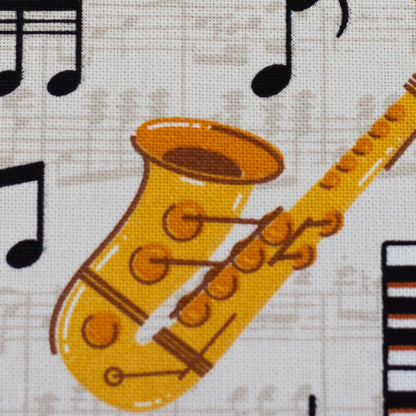 Kanvaskangas - muusikainstrumendid 200 g/m²