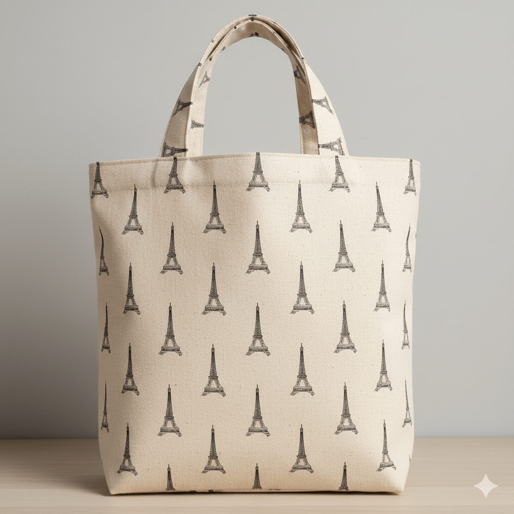 Attēls ar Kanvas audums - Parīze 200 g/m² – pieejams Šarlotes audumi