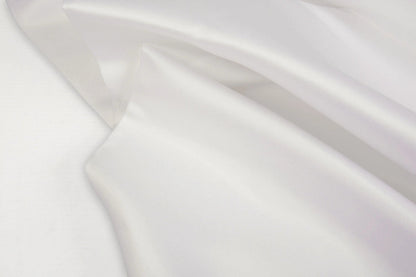 Wedding dress satin - white 170 g/m²