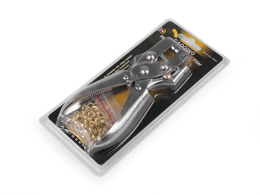 Attēls ar Kniedēšanas knaibles luversiem, gredzeniem Ø5 mm – pieejams Šarlotes audumi