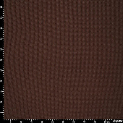 Pilt Cotton Knit – šokolaaditoon 500 g/m² – saadaval Šarlotes audumid