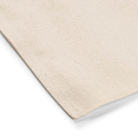 Image of a cotton fabric bag with personalized text – available online at Šarlotes audumi