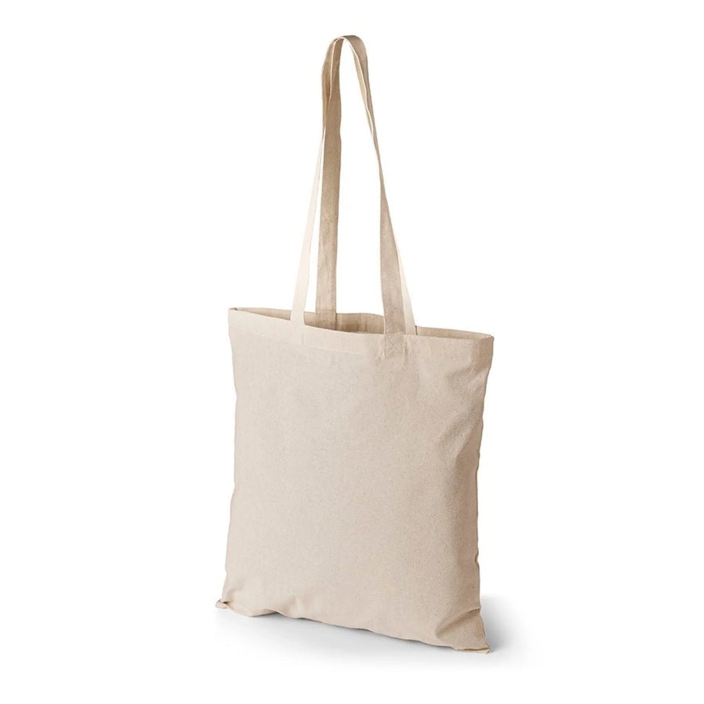 Image of the "Kronis" cotton fabric bag, available online at Šarlotes audumi