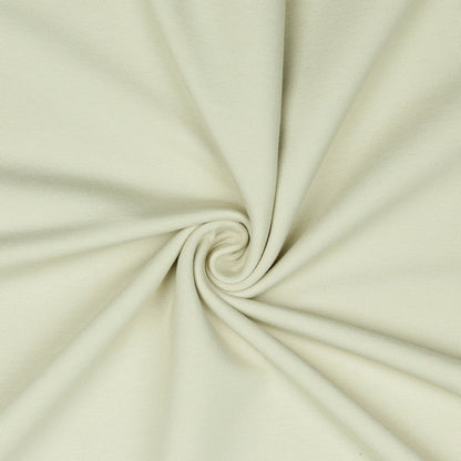 Maille bouclette en coton beige 235 g/m² (certif. GOTS)