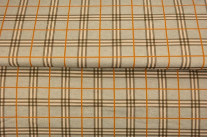 Puuvillane aasatrikotaaž - ruuduline 250 g/m²