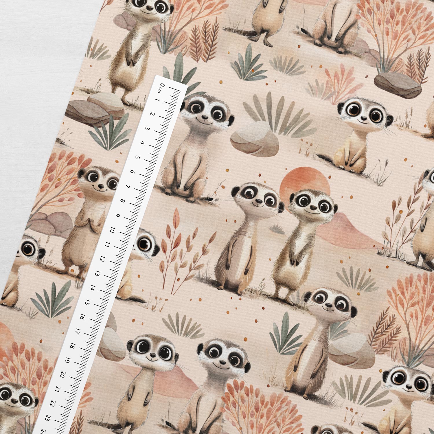 Attēls ar Kokvilnas cilpiņtrikotāža - tuksneša palaidņi 250 g/m² – pieejams Šarlotes audumi