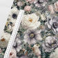 Attēls ar Kokvilnas cilpiņtrikotāža - Vintage Floral 250 g/m² – pieejams Šarlotes audumi
