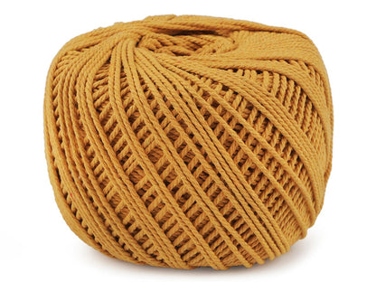 Image avec corde de macramé en coton 2–2,5 mm|de différentes teintes – disponible chez Šarlotes audumi