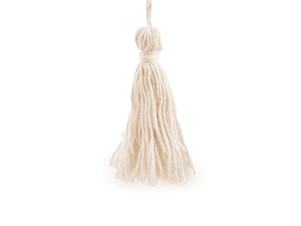 Pilt puuvillase tutiga 12.5 cm (tassel) – saadaval Šarlote kangad