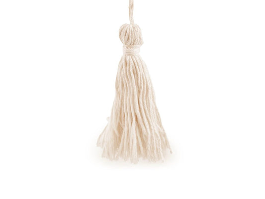 Attēls ar Kokvilnas pušķis 12.5 cm (tassel) – pieejams Šarlotes audumi