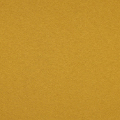 Jersey molletonné en coton - moutarde 285 g/m²