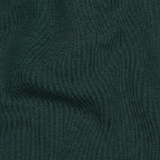 Attēls ar Kokvilnas siltināta trikotāža - tumši zaļa 285 g/m² – pieejams Šarlotes audumi
