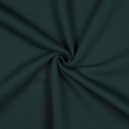 Image de maille matelassée en coton - vert foncé 285 g/m² – disponible chez Šarlotes audumi