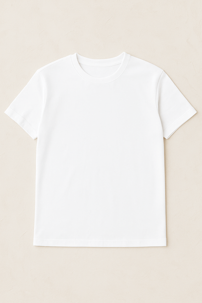 Jersey en coton - blanc 215 g/m²
