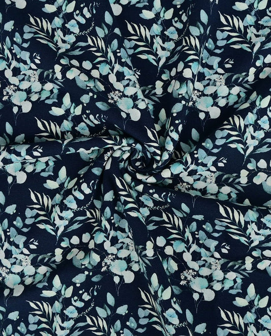 Attēls ar Kokvilnas trikotāža - eikalipti 200 g/m² – pieejams Šarlotes audumi