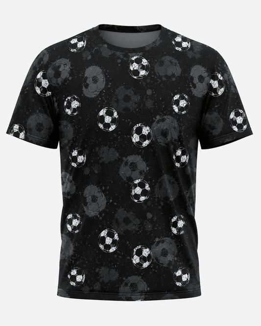 Image de tricot de coton - football 200 g/m² – disponible chez Šarlotes audumi