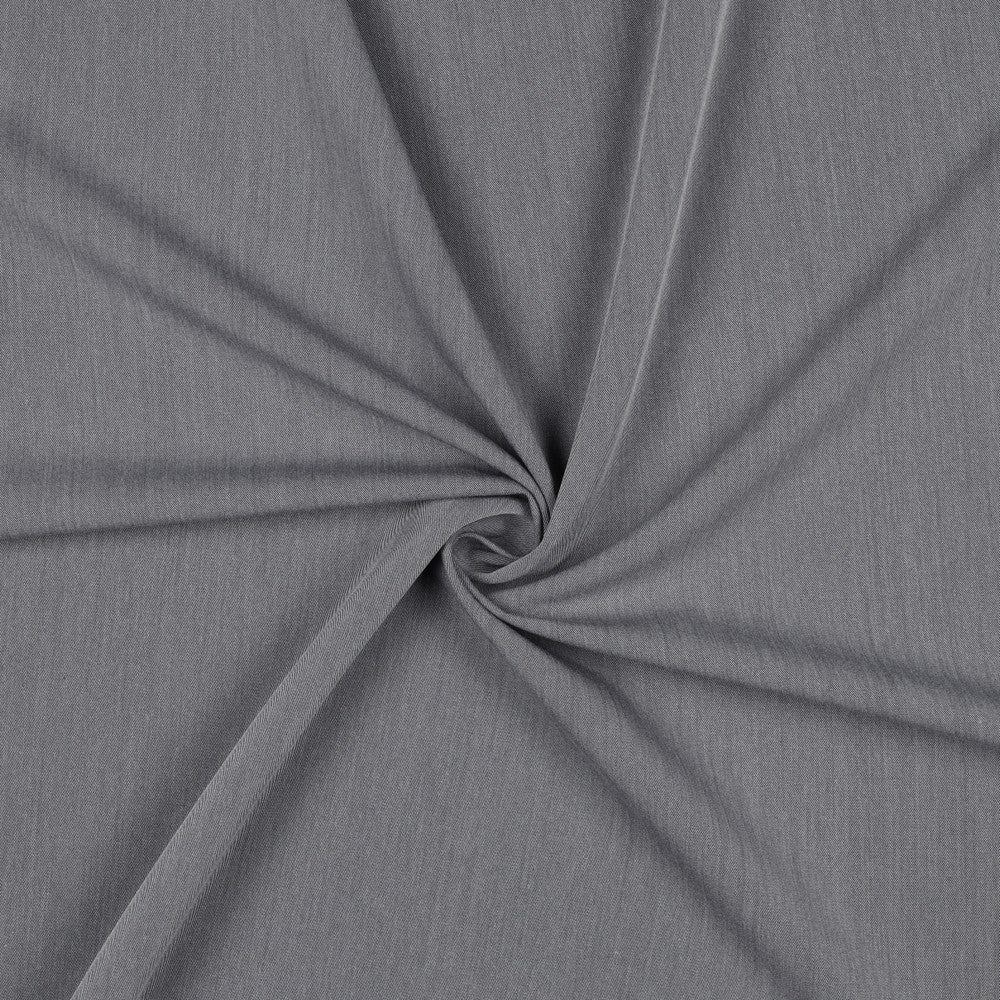 Attēls ar Kostīmaudums ar elastānu - gaiši pelēks melanžs 200 g/m² – pieejams Šarlotes audumi